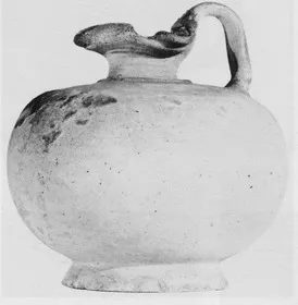 OINOCHOE (CORINTHIAN, BLACK GLAZE)