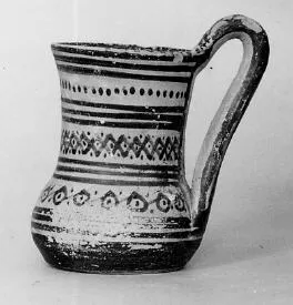 TANKARD (ATHENIAN GEOMETRIC)