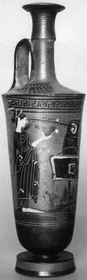 LEKYTHOS (ATHENIAN, BLACK-FIGURE)