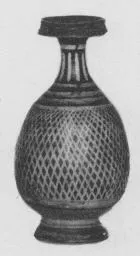 BOTTLE (SOUTH ITALIAN, GNATHIAN, BLACK GLAZE)