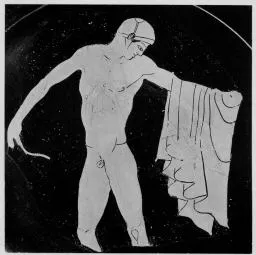 PLATE, FRAGMENT (ATHENIAN, RED-FIGURE)