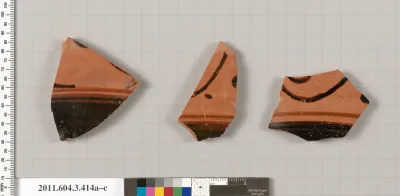 Terracotta fragments of a neck-amphora (jar)