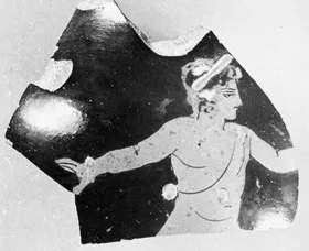 CHOUS, FRAGMENT (ATHENIAN, RED-FIGURE)