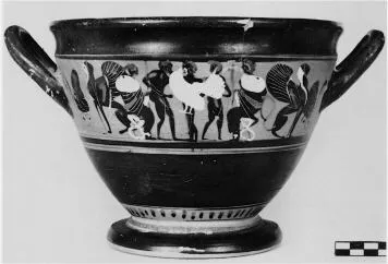 SKYPHOS (ATHENIAN, BLACK-FIGURE)