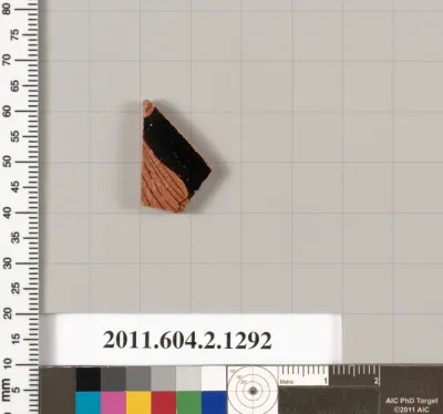 Terracotta fragment of a skyphos (deep drinking cup)