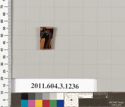 Terracotta rim fragment of a kyathos (cup-shaped ladle)