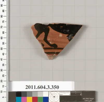 Terracotta fragment of a neck-amphora (jar)