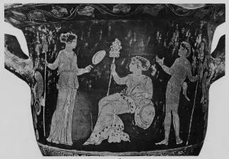 KRATER, BELL (SOUTH ITALIAN, CAMPANIAN, RED-FIGURE)