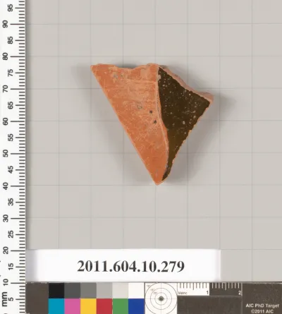 Terracotta fragment of an undetermined shape