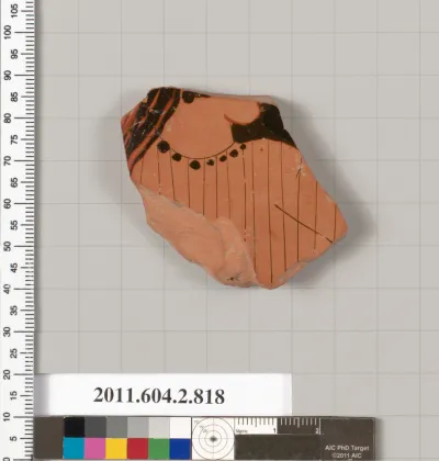 Terracotta fragment of a bell-krater (bowl for mixing wine and water)