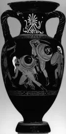 AMPHORA, NECK (ATHENIAN, RED-FIGURE)