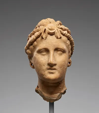 Head from a Figurine of a Aphrodite