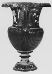 KRATER (SOUTH ITALIAN, GNATHIAN, BLACK GLAZE)