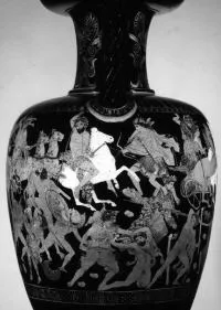 AMPHORA, NECK (ATHENIAN, RED-FIGURE)