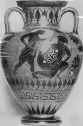 AMPHORA, NECK (ATHENIAN, BLACK-FIGURE)