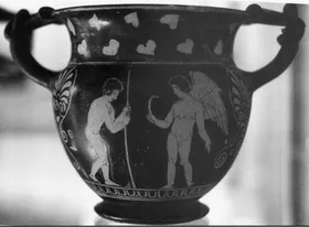 KANTHAROS (ATHENIAN, RED-FIGURE)