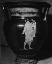 KRATER, COLUMN (ATHENIAN, RED-FIGURE)