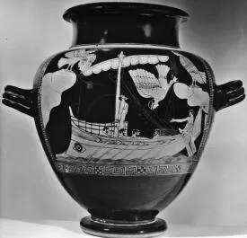 STAMNOS (ATHENIAN, RED-FIGURE)