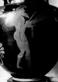 STAMNOS (ATHENIAN, BLACK-FIGURE)