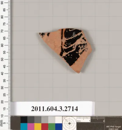 Terracotta fragment of an olpe (jug)