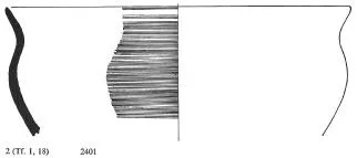 CUP, FRAGMENT (CYCLADIC GEOMETRIC, SILHOUETTE)