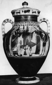 AMPHORA, BELLY, TYPE A (ATHENIAN, BLACK-FIGURE)