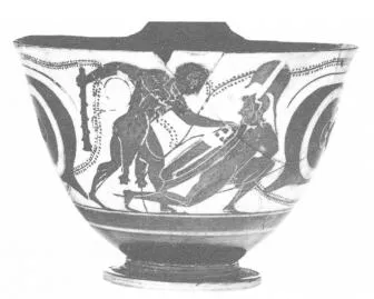 KYATHOS (ATHENIAN, BLACK-FIGURE)
