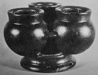 KERNOS (ITALIOTE, BLACK GLAZE)