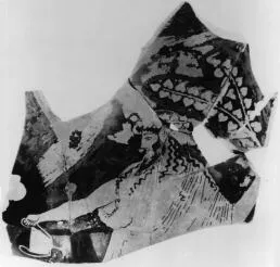 AMPHORA (?), FRAGMENTS (ATHENIAN, RED-FIGURE)