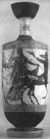 LEKYTHOS (ATHENIAN, BLACK-FIGURE)