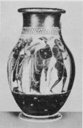 OLPE (ATHENIAN, BLACK-FIGURE)
