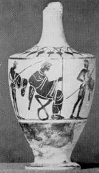 LEKYTHOS (ATHENIAN, BLACK-FIGURE)