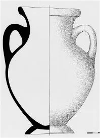 AMPHORA, BELLY, TYPE C (ATHENIAN, BLACK-FIGURE)