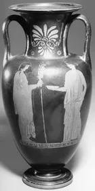 AMPHORA, NECK (ATHENIAN, RED-FIGURE)