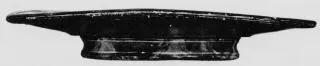 PLATE (EAST GREEK, BLACK GLAZE)