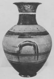 AMPHORA, BELLY (ATHENIAN PROTOGEOMETRIC)