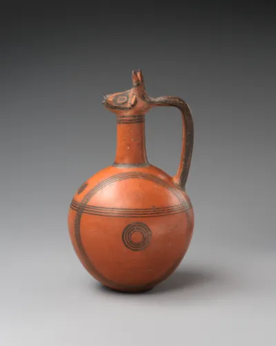 Terracotta jug