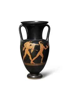 AMPHORA, NECK (ATHENIAN, RED-FIGURE)