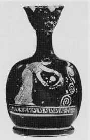 LEKYTHOS, SQUAT (ATHENIAN, RED-FIGURE)