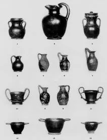 VARIOUS (ATHENIAN, BLACK GLAZE)