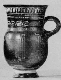 OINOCHOE (SOUTH ITALIAN, GNATHIAN, BLACK GLAZE)