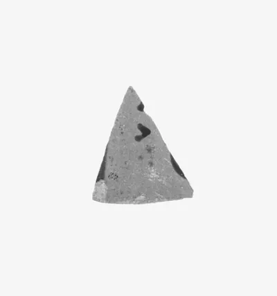 Attic Black-Figure Band Cup Fragment