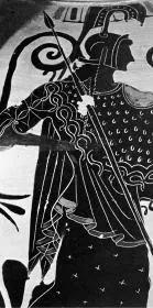 AMPHORA, NECK (ATHENIAN, BLACK-FIGURE)