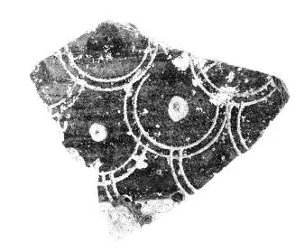 AMPHORA, BELLY, FRAGMENT (ETRUSCO-CORINTHIAN, BLACK-FIGURE)