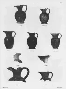OINOCHOE (ETRUSCAN, BUCCHERO)