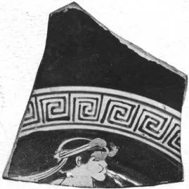 CUP, FRAGMENT (ATHENIAN, RED-FIGURE)