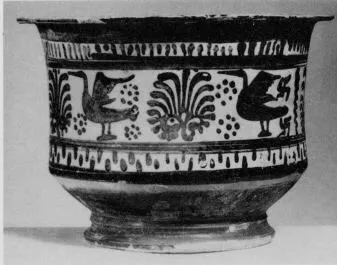 CUP (BOEOTIAN, SILHOUETTE)