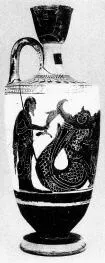 LEKYTHOS (ATHENIAN, BLACK-FIGURE)
