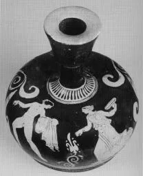 LEKYTHOS, SQUAT (SOUTH ITALIAN, APULIAN, RED-FIGURE)