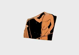 CUP, FRAGMENT (ATHENIAN, RED-FIGURE)